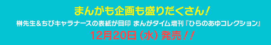『ひらのあゆコレクション』12月20日（水）発売！！